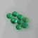 0.60 Ctw Natural 8 Zambian Emerald Round Set