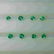 0.60 Ctw Natural 8 Zambian Emerald Round Set - 2