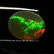 1.28 Ctw Natural Ethiopian Fire Opal Oval Cab - 2