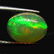 1.89 Ctw Natural Ethiopian Fire Opal Oval Cab