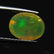 1.89 Ctw Natural Ethiopian Fire Opal Oval Cab - 2
