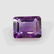2.42 Ctw Natural Purple Amethyst Octagon Cut