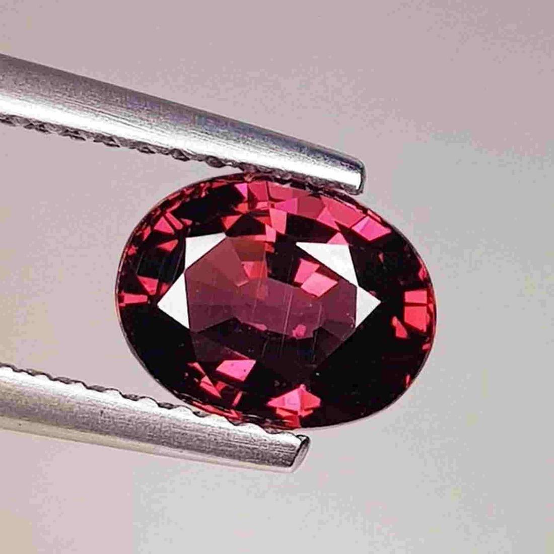 Natural Rhodolite Garnet Oval Cut 1.92 ct: No Reserve! Title: Natural Rhodolite Garnet Oval Cut 1.92 ct Color/Clarity: VVS - VS Type: Gemstones Carat Weight: 14.44 Dimensions: 7.80 x 6.00 x 4.00 Additional Information: Oval - Burma Shipping:<