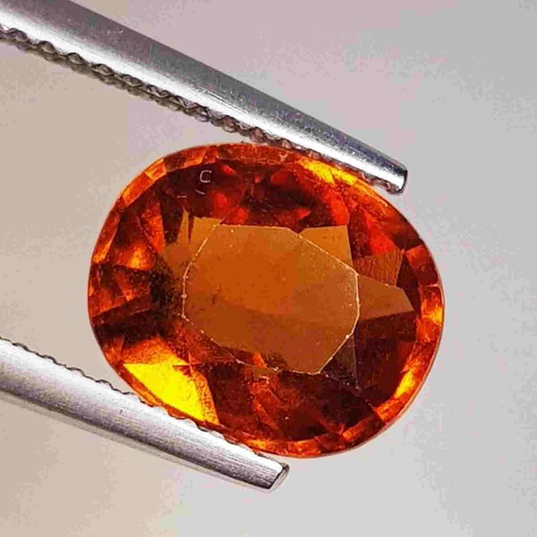 Natural Hessonite Garnet Oval Cut 3.60 ct (1 of 6)