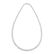 Royal Fine Jewelry White Diamond White Gold Drop Link