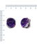 Impressive Amethyst Diamond Pink Sapphire 18 Karat - 2