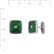 White Gold Fine Jewelry Diamond Statement Cufflinks - 2