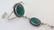 XXL Sterling Silver & Turquoise Slave Bracelet - 2