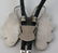 Vintage Sterling Silver Butterfly Mosaic Bolo Tie - 5