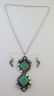 EPIC XXL Sterling Silver & Turquoise Necklace Set - 2