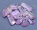 Kunzite Pendants , Natural Pink Color Kunzite Drilled
