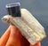 Tourmaline Specimen , Blue Cap Tourmaline on Smoky