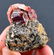 40 Gram Rare Blood Red Color Lustrous Zircon Crystals