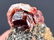 40 Gram Rare Blood Red Color Lustrous Zircon Crystals - 2