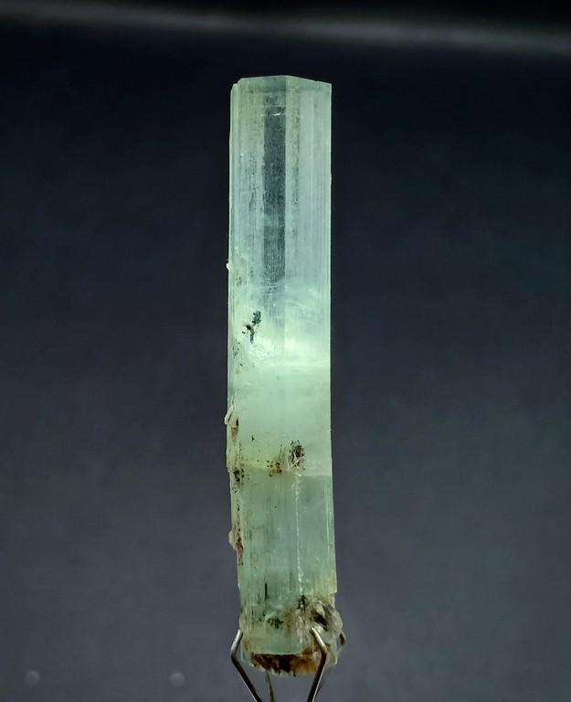 5 Gram Amazing Quality Natural Aquamarine Specimen: Title: 5 Gram Amazing Quality Natural Aquamarine Specimen Treatment: Natural Gemstones: Aquamarine Weight: 5 Gram Size/Dimensions: 43x8x6 mm Origin: Pakistan Reserve: $10.00 Shipping: Domestic: Fla