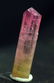 Bi-Color Tourmaline Crystal Diamond cut terminated - - 3
