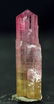 Bi-Color Tourmaline Crystal Diamond cut terminated - - 7