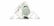 Semli Chinese Panda Perfume Bottle Double Glass Pane - 9