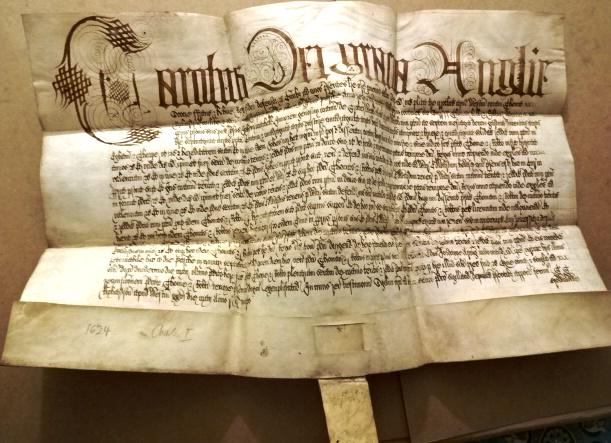 1624 Beautifully Penned Vellum English Recovery (1 of 3)