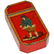 Red Decorated Toleware Snuff Box, c. 1840