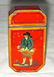 Red Decorated Toleware Snuff Box, c. 1840 - 3