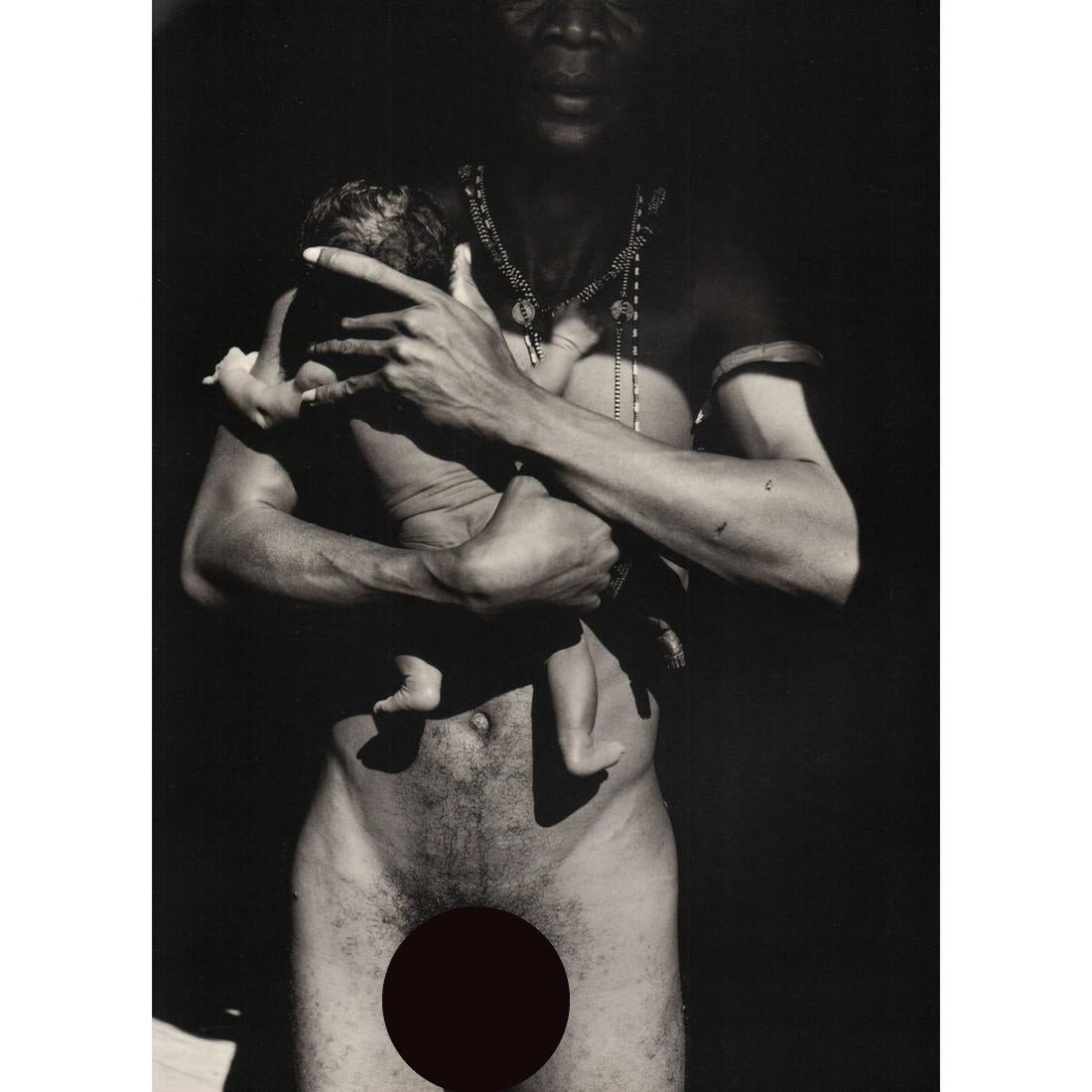 GIAN PAOLO BARBIERI - Shaman of Tsihambe: No Reserve! Artist: GIAN PAOLO BARBIERI Print Title: Shaman of Tsihambe with Baby Medium: Photo-engraving Printed in 1990's Printed in Italy Image Size approx: 13 x 10 inches Gian Paolo Barbieri (b. 1
