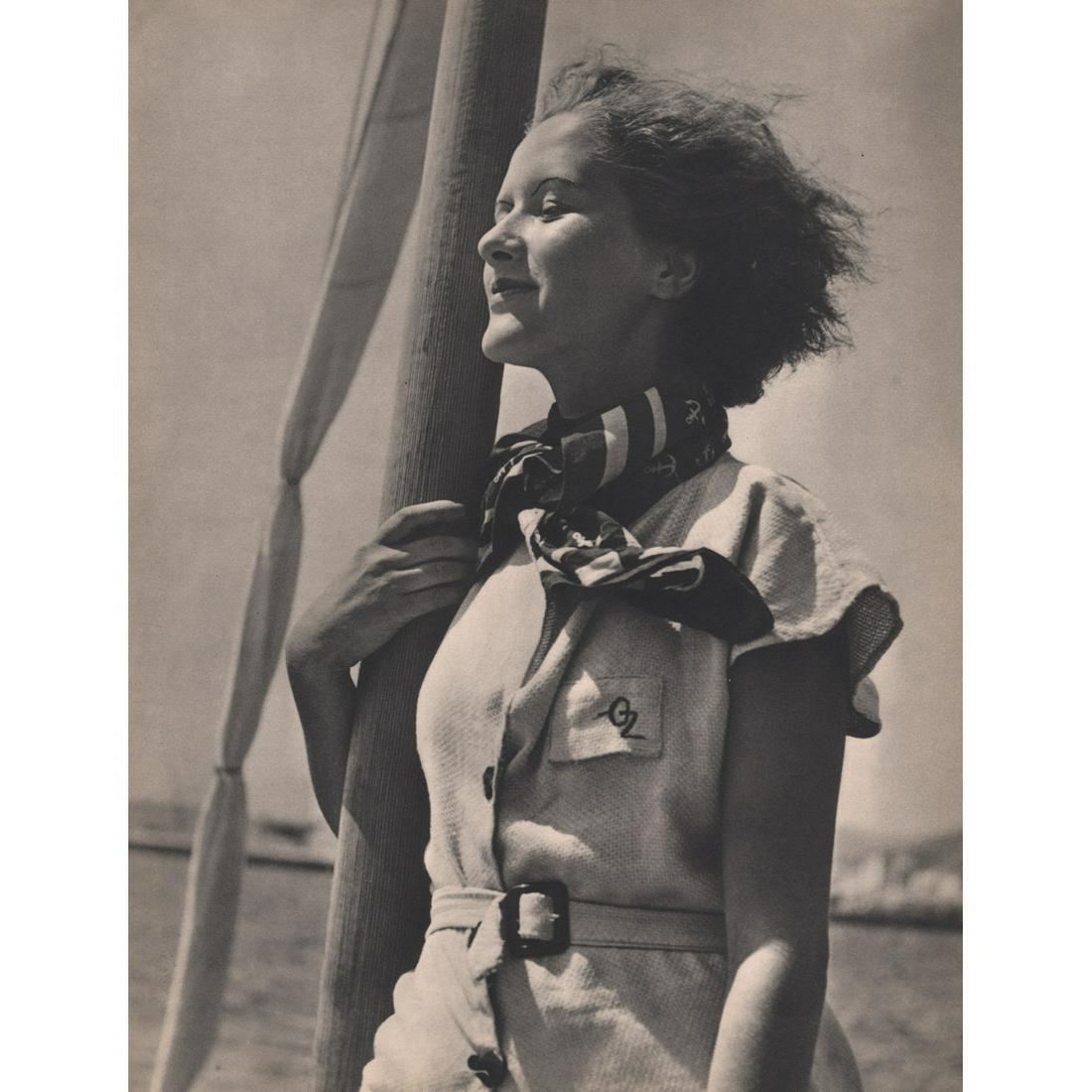 HANS NAMUTH - Sportive: No Reserve! Artist: HANS NAMUTH Print Title: Sportive Medium: Sheet-fed Gravure Printing Date: 1930's Printed in France Image Size: 11.25 X 8.5 inches Hans Namuth(1915-1990) was a German-born photogra