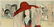 KIYOCHIKA, Kobayashi : The poetess Sei Shonagon (author