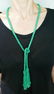 Emerald Bead Strand Tussle Sautoir NECKLACE - 3