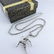 925 Sterling Silver - Necklace - 10