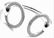 Authentic! Hermes Nausicaa 18K White Gold Diamond - 2