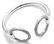 Authentic! Hermes Nausicaa 18K White Gold Diamond - 9