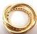Authentic! Cartier 18k Yellow Gold Diamond Trinity Band - 3