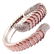 Authentic! ROBERTO COIN 18k White Gold Enamel Ruby