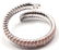 Authentic! ROBERTO COIN 18k White Gold Enamel Ruby - 4