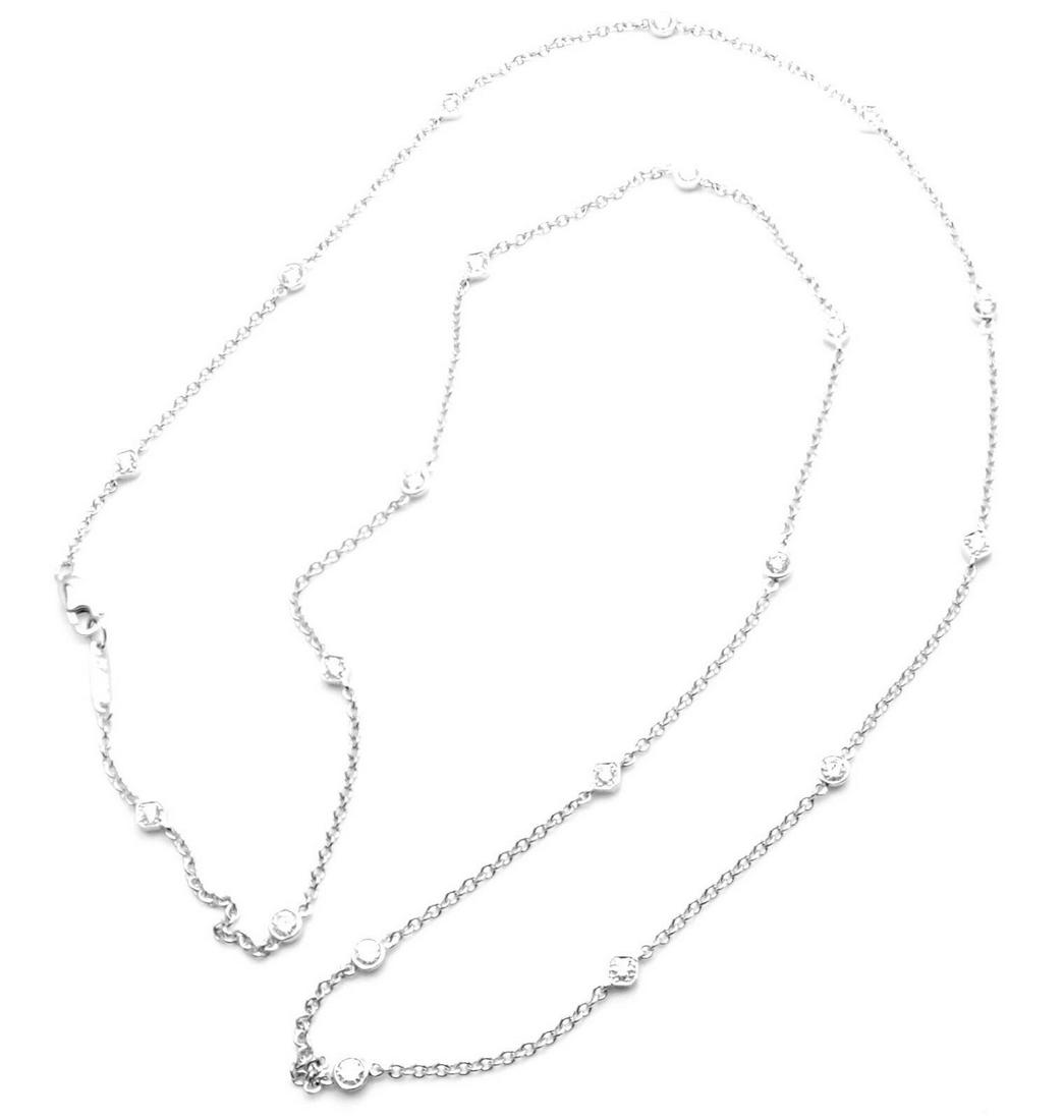 Authentic! Tiffany & Co Platinum "diamonds by the yard" (1 of 9)