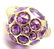 New! Authentic Pomellato Harem 18k Rose Gold Amethyst