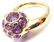 New! Authentic Pomellato Harem 18k Rose Gold Amethyst - 4