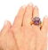 New! Authentic Pomellato Harem 18k Rose Gold Amethyst - 7
