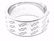 Authentic! Cartier Logo 18k White Gold Double C Motif - 4
