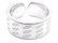 Authentic! Cartier Logo 18k White Gold Double C Motif - 7
