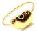 Authentic! Tiffany & Co Elsa Peretti 18k Yellow Gold