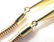 Authentic! Tiffany & Co 18k Gold Snake Chain Double - 7