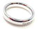 Rare! Authentic Damiani 18k White Gold 4.5mm Band Ring - 2