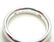 Rare! Authentic Damiani 18k White Gold 4.5mm Band Ring - 4