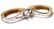 Authentic! Damiani 18k Yellow & White Gold Diamond Hoop - 5