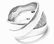 Rare! Authentic! CHANEL 18k WHITE GOLD DIAMOND BAND - 3