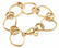 Authentic! Dominique Cohen Buddha 18k Yellow Gold Link