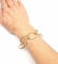 Authentic! Dominique Cohen Buddha 18k Yellow Gold Link - 8