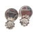 BRAND NEW! VERSACE ELEGANCE 18K WHITE GOLD BLACK ONYX - 3